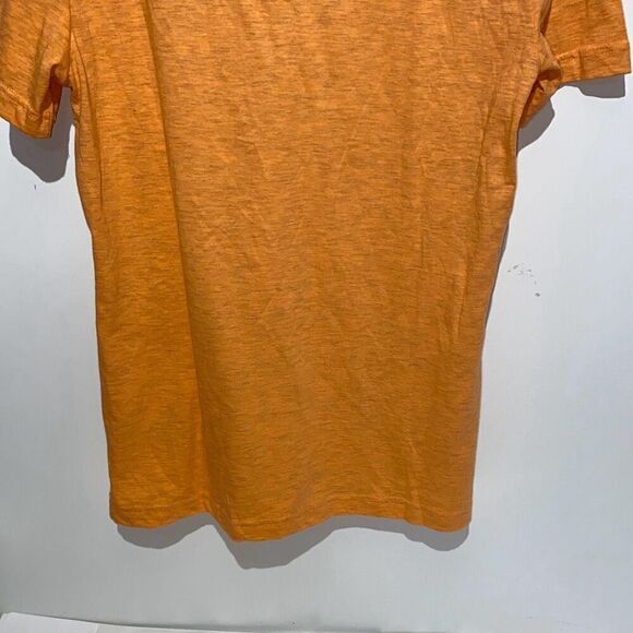 Arizona Jean Co. Men's Orange Heather Two Button Polo Shirt Size Medium NWT - Picture 6 of 8